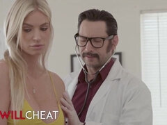 デカパイ, ブロンド, フェラチオ, 巨乳な, 試験, ハードコア, なめる, 現実