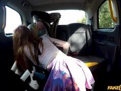 Extreme Threesome Orgy in Filthy Taxi Ride