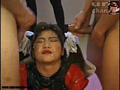 素人, ぶっかけ, 日本人