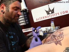 MISS MARIE PUSSY TATTOO DAY 1