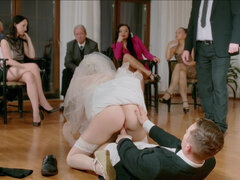 Leie, Schlampe, Blondine, Braut, Tschechisch, Hd, Pov, Hochzeit