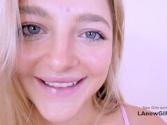 18, Amateur, Big cock, Blowjob, Cumshot, Cute, Orgasm, Pov