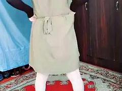 White Body Wonder: Mesmerizing Moves of a Crossdressing Star