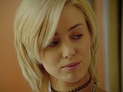 美女, デカチン, 黒人, ブロンド, フェラチオ, Hd, 現実, ティーン