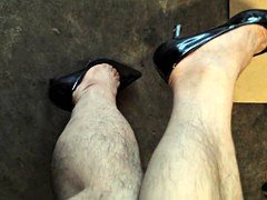 Tacones, Masturbación