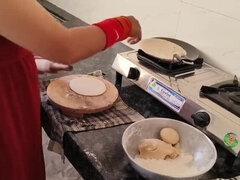 Couple, Éjaculer dans la bouche, Mignonne, Hard, Hd, Indienne, Cuisine