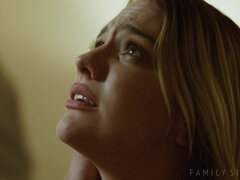 Dormitorio, Engañando, Europeo, Besar, Lamidas, Coño, Chorro, Tatuaje