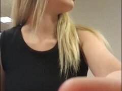 Using A Dildo In College Library