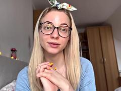 Goddess Bella Rae Drains Blonde European for 5329 YSL Bag