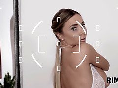 Bezaubernd, Arschlecken, Blondine, Blasen, Lingerie, Penis, Arsch lecken, Jungendliche (18+)