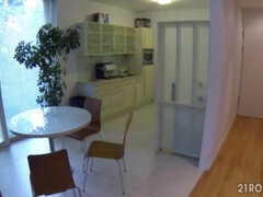 Arsch, Grosser arsch, Grosse titten, Braunhaarige, Schwanz, Fetisch, Massage