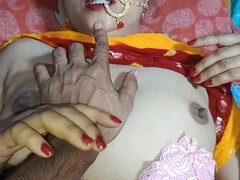 Indian sasur, first time, village