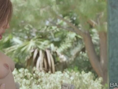 Chica, Mamada, Polla, Europeo, Pov, Ruso, Cabello corto, Tatuaje