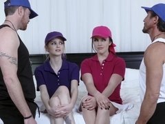 Kont, Grote kont, Grote mammen, Blond, Hondjeshouding, Hd, Natuurlijke tieten, Tiener