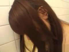 Asiático, Mamada, Japonés, Al aire libre, Chupando, Adolescente, Voyeur