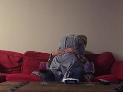 Grote kont, Blond, Bedriegen, Stel, Likken, Orgasme, Kut duiken, Vrouw