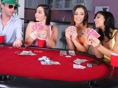 デカ尻, ブロンド, フェラチオ, バック, グループ, 毛深い, オージー, ストリッピング