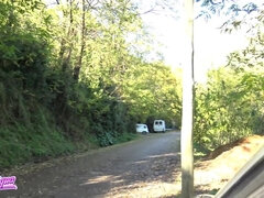 Leie, Grosse titten, Braunhaarige, Auto, Französisch, Hd, Italienisch, Öffentlich