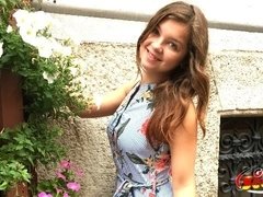 Petite teen Renata Fox hardcore porn video