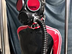 Asiatisch, Sadomasochismus, Chinesisch, Elektrisch, Schwul, Latex, Gummi, Spielzeuge