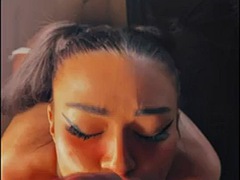 Leie, Grosser schwanz, Blasen, Spermaladung, Aufs gesicht abspritzen, Pov, Jungendliche (18+), Titten