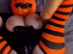 Mooie dikke vrouwen, Grote kont, Grote mammen, Flexibiel, Masker, Natuurlijke tieten, Feest, Openbaar