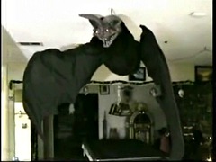 Young vampire mistress fucks a perverted old slave