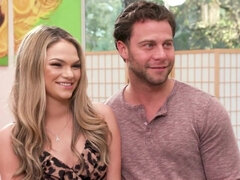 18 años, Verga grande, Rubia, Mamada, Estilo perrito, Sexo duro, Intercambio de parejas, Adolescente