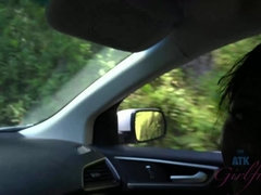 Black, Blowjob, Fingering, Girlfriend, Outdoor, Public, Tease, Voyeur