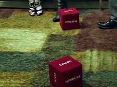 美女, カップル, グループ