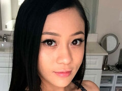 Asiático, Culo, Morena, Linda, Estilo perrito, Pajear, Afeitado, Adolescente