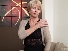 Blond, Omie, Hd, Masturbatie, Rijpe lesbienne, Alleen, Speelgoed, Slet