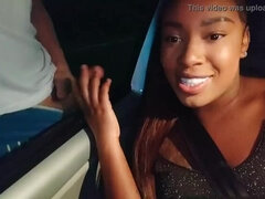 Full of horny leaves at dawn looking for cock. I found a brand new one that filled my pussy with cum.