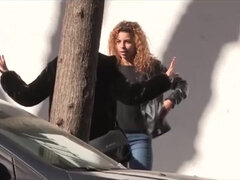 18 ans, Amateur, Grosse bite, Blonde, Sucer une bite, Tir de sperme, Rousse roux, Espagnole