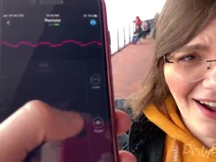 Leie, Erniedrigung, Im freien, Öffentlich, Muschi