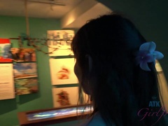 Amateur, Despelote, Novia, Orgasmo, Al aire libre, Pov, Público, Fumando