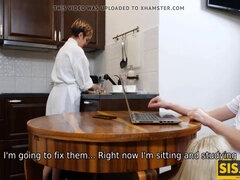 18 años, Rubia, Hermano, Acercamiento, Europeo, Hd, Hermanas, Tetas