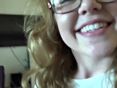 Naughty Nikole takes your load, and she s not on the pill!