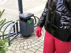 Mummy, leather-boots, hood