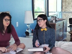 Alex Coal and other teen girl is going to get ripped apart