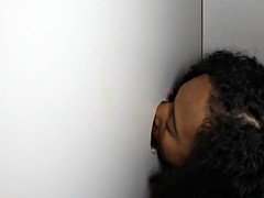 Beauté, Grosse bite, Noire, Noir ébène, Hard, Suçant, Nénés, Voyeur