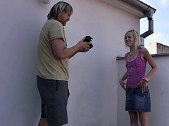 Big cock, Blonde, Cheating, Czech, Riding, Teen
