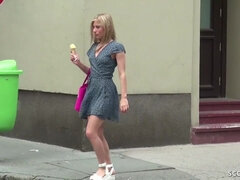 GERMAN SCOUT - HOTTEST TEENAGER LINDSAY SEDUCE TO POUND AT STREET CASTING - Lindsey cruz