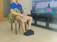 Gros cul, Noire, Robe, Grosse, Pieds, Mère que j'aimerais baiser, Maman, Orgasme