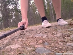 Culo, Tetas grandes, Masturbación, Madres para coger, Desnudo, Al aire libre, Público, Coño