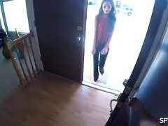 18 jaar, Pijpbeurt, Hardcore, Hd, Latijnse vrouw, Gezichtspunt, Spion, Tiener