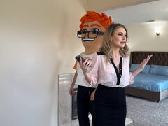 デカパイ, フェラチオ, 巨乳な, チン, オナニー, 淫乱熟女, 母, 馬乗り