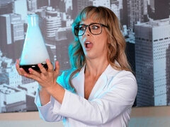 Cul, Blonde, Sucer une bite, En levrette, Branlette thaïlandaise, Énorme, Lingerie, Dénudage