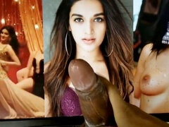 Nidhi Agerwal jizz Tribute #1 With Lotion