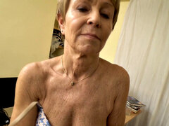 18, Granny, Maid, Masturbation, Mature, Milf, Stockings